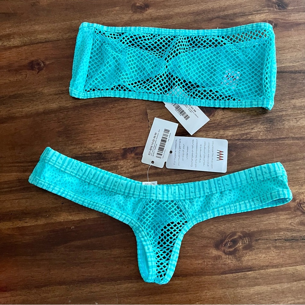 NWT Wicked Weasel Bandeau Bikini